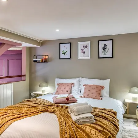 Chronos By Kleidos, Grand Duplex, 4 Personnes, 3 Minutes Gros Horloge&opéra De Appartamento Rouen