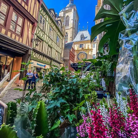 Appartamento Chronos By Kleidos, Grand Duplex, 4 Personnes, 3 Minutes Gros Horloge&opéra De Rouen