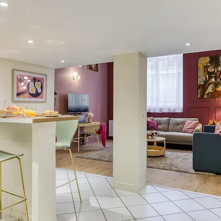 Appartamento Chronos By Kleidos, Grand Duplex, 4 Personnes, 3 Minutes Gros Horloge&opéra De