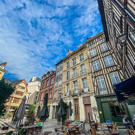 Chronos By Kleidos, Grand Duplex, 4 Personnes, 3 Minutes Gros Horloge&opéra De * Rouen