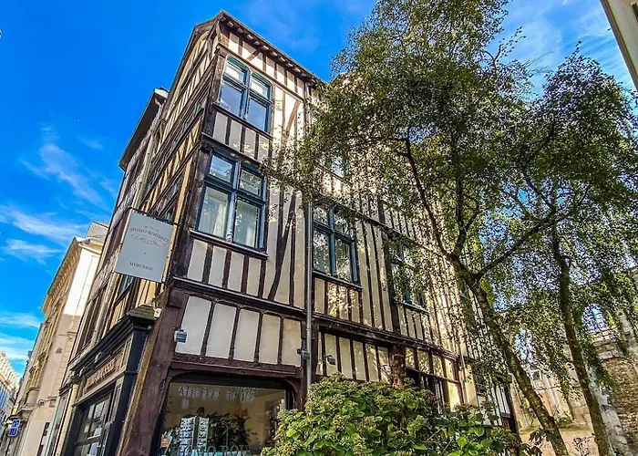 Chronos By Kleidos, Grand Duplex, 4 Personnes, 3 Minutes Gros Horloge & Opera De * Rouen